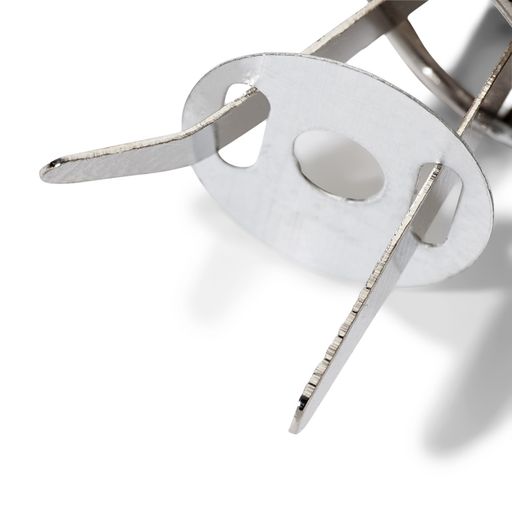 Фурнитура сумочная металл PRYM 615900 Ножки для дна сумки d 15 мм 4 шт. под никель