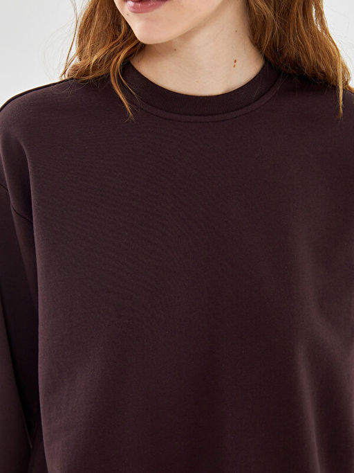 Bisiklet Yaka Kad?n Sweatshirt