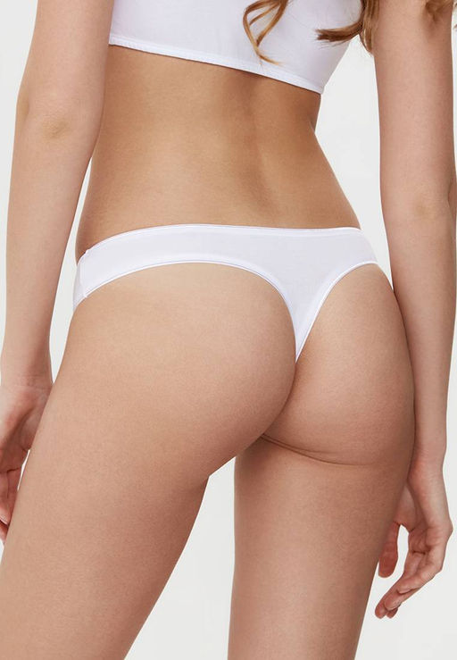 CONTE Трусы стринг BASIC COLLECTION LST 2000 (в коробке) white - Conte elegant фото 3