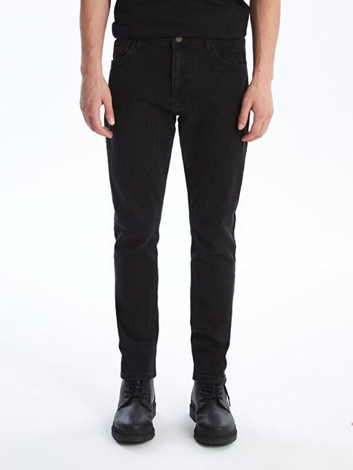 Slim Fit Erkek Jean Pantolon