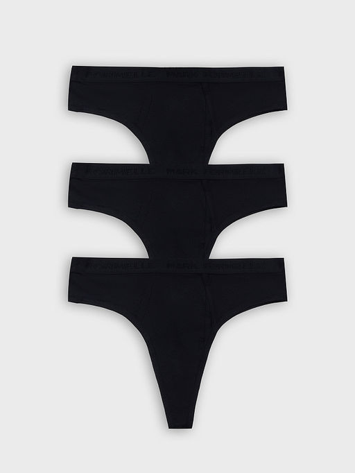 Трусики бразилиана черные в наборе, 3 шт - Mark formelle фото 8