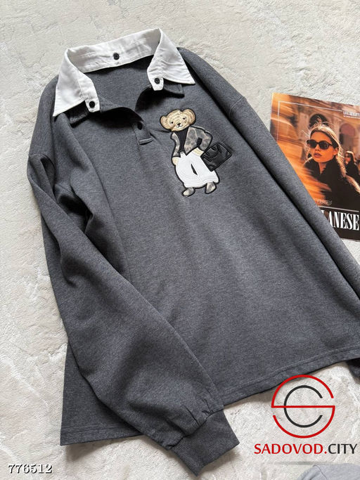 Кофта со съемным воротничком - Bruno фото 9