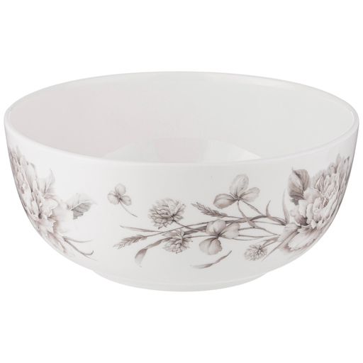 САЛАТНИК-ТАРЕЛКА СУПОВАЯ LEFARD WHITE FLOWER 15,5*7 СМ 800 МЛ  фото 3