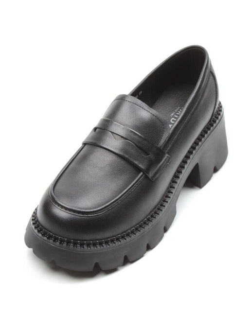03-5938 BLACK Лоферы женские (натуральная кожа) - Фабричный китай фото 5