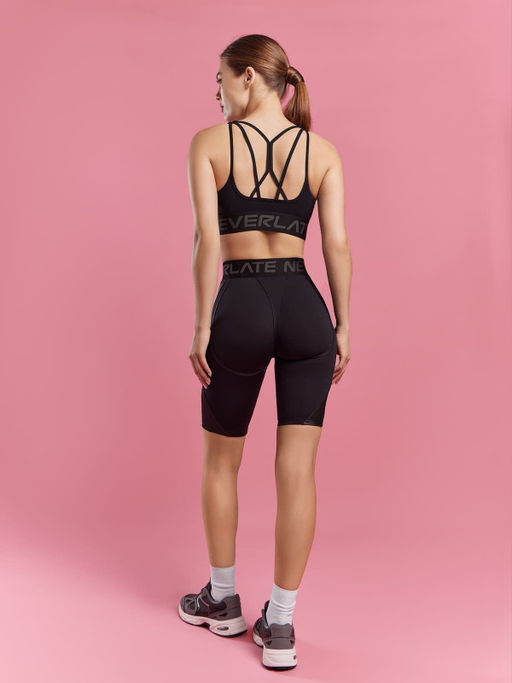 Спортивные велосипедки с брендированной резинкой