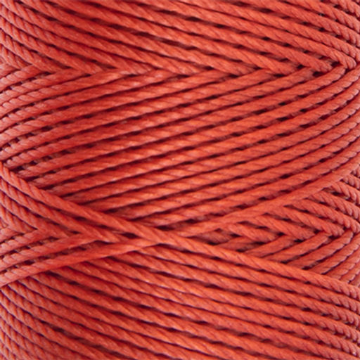 Промысел Нитки вощёные кручёные (полиэстер) LC-005 для кожи 0.45 мм 40 м № 017 терракотовый