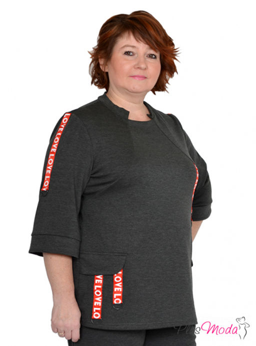 Туника Модель №562 размеры 44-84 - Plusmoda фото 11