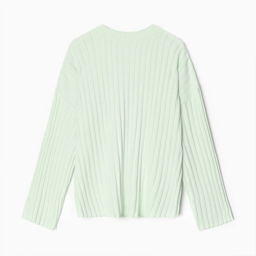 Джемпер женский вязаный MINAKU: Knitwear collection, цвет фисташковый, размер 42-44