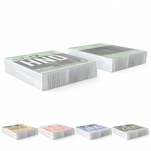 Цена за 5 шт. Тетрадь общая ученическая ErichKrause Багажные бирки, 80 листов, клетка_MIX-PACK фото 9