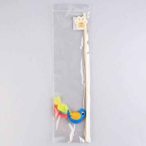 Дразнилка из фетра Птичка, 6,6х5,6 см - Пушистое счастье фото 6