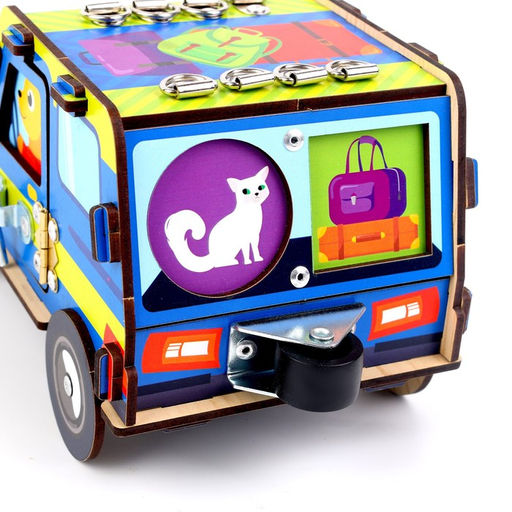 Бизиборд Машинка - Лесная мастерская фото 6