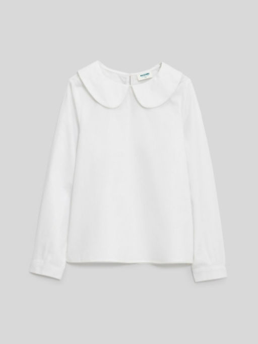 20240260136, Блузка детская для девочек Dyarti белый