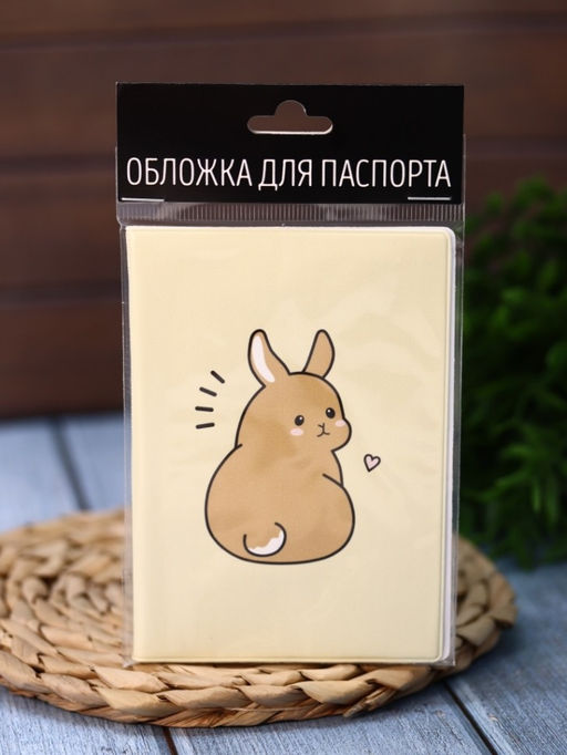 Обложка для паспорта Аниме Hare, плотность 600 мкм