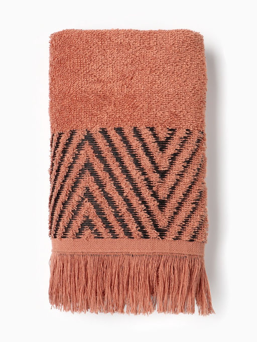 Цена за 2 шт. Полотенце махровое LoveLife «Танами» 30×50 см, коричневое, 100% хлопок, 430 г/м²