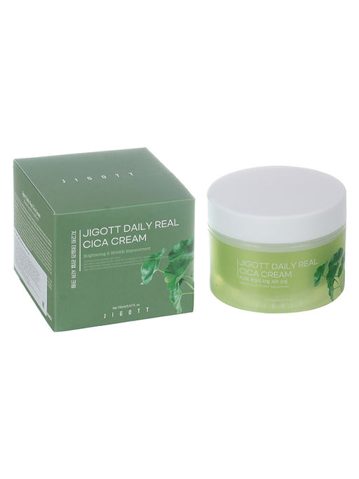 JGT Cica Крем для лица с азиатской центеллой Jigott Daily Real Cica Cream 150ml  фото 2