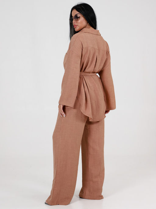 ЖК-569 ЖЕНСКИЙ КОСТЮМ (Песочный) - А-дина фото 5