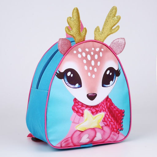 Рюкзак детский Оленёнок с звездой, 23*20,5 см - NAZAMOK KIDS фото 3