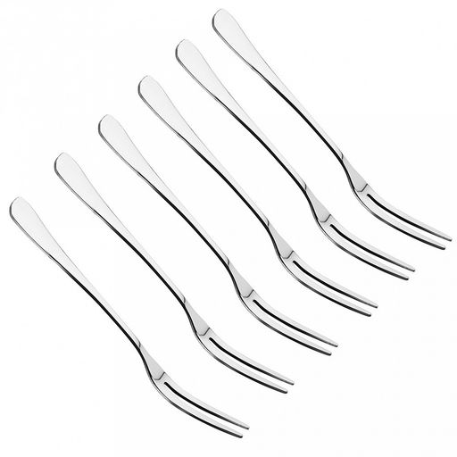 Капелька Вилка для лимона и фруктов из нержавеющей стали 12,8см (Китай) - Домашняя мода фото 3