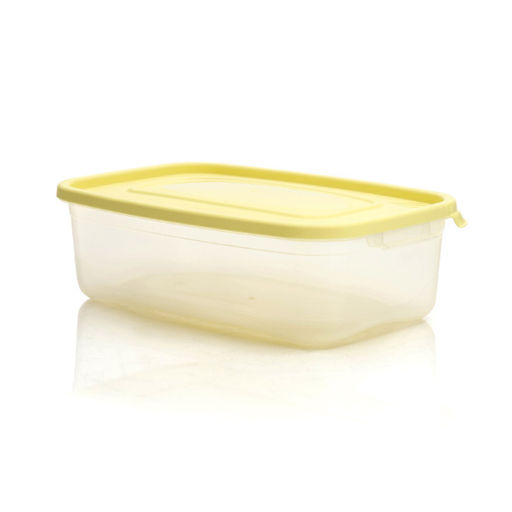 Контейнер для продуктов 1,2л прямоугольный п/эт. "Каскад"