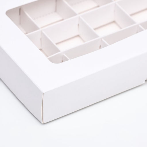 Коробка складная под 15 конфет, белая, 13,7 Х 22 Х 3,5 см - UPAK LAND фото 5