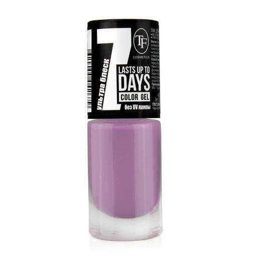 TF Лак для ногтей COLOR GEL тон 291 Violet dragee/Фиолетовое драже 8мл