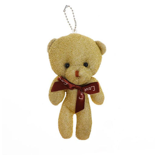 Подвеска Мишка с бантом, цвета МИКС - Simaland фото 3