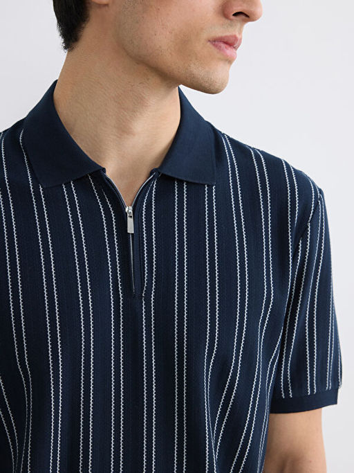 Polo Yaka ?izgili Erkek Ti??rt