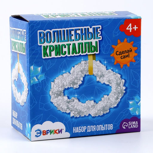 Набор для выращивания кристаллов Волшебные кристаллы, облако - Эврики фото 4