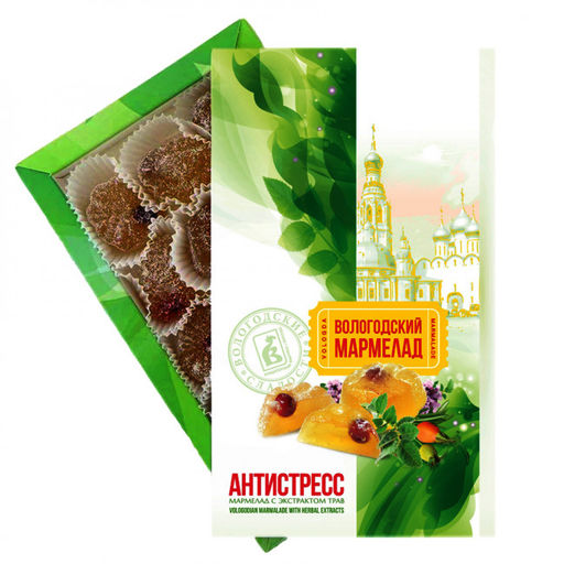 Мармелад Вологодский Антистресс 270г - Вологодская кондитерская фабрика фото 2