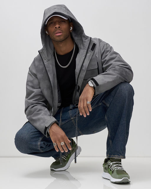 Куртка спортивная мужская весна осень серого цвета 25473Sr - Mtforce фото 9