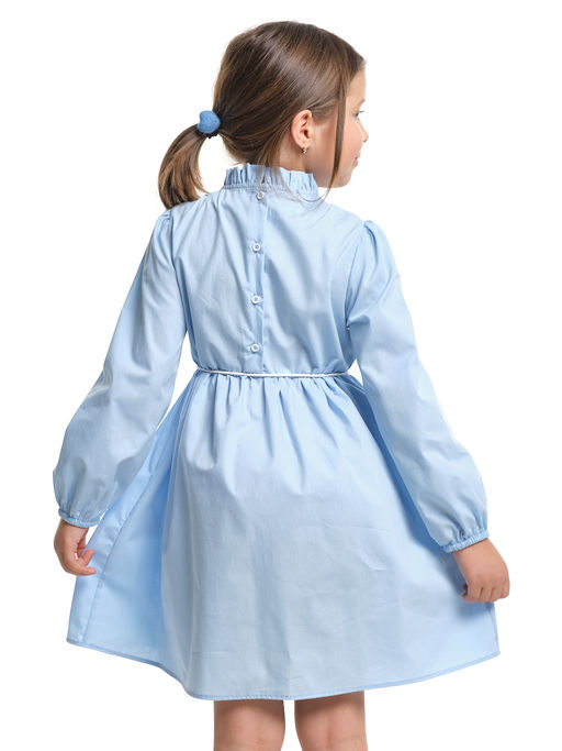 Платье для девочки нарядное детское праздничное UD 8060 голубой - Mini maxi фото 2