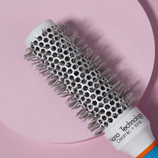 Брашинг керамический, продуваемый, прорезиненная ручка, d=32/50 мм, 27(±1) см