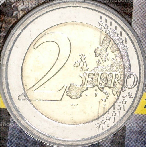 Монета 2 евро 2017 года Бельгия 200 лет со дня основания Гентского университета ( в блистере)