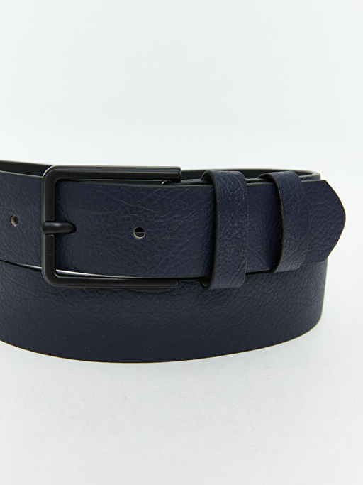 Deri G?r?n?ml? Erkek Kemer