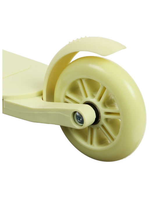 Самокат детский GRAFFITI Baby 24, колёса PU 120/100 мм, жёлтый