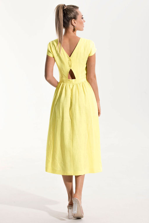 Платье Golden Valley 4805-2-Р желтый фото 2