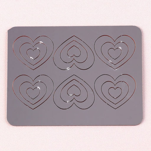 Украшение для торта Сердечки классические, цвет золото - Страна карнавалия фото 2