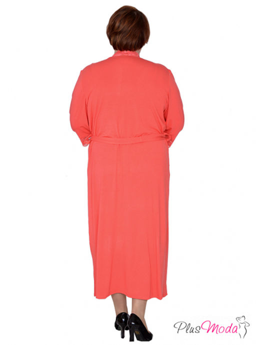 Халат-пеньюар Модель №400 размеры 44-84 - Plusmoda фото 8