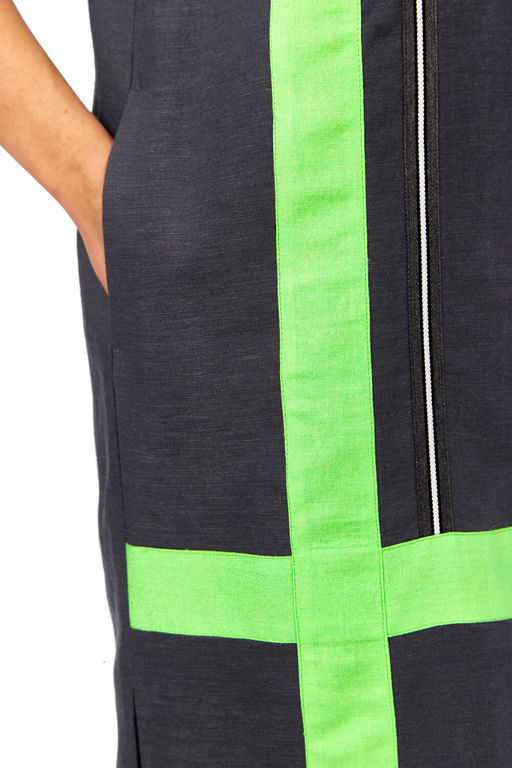 Платье Diamant 2076 зеленый  фото 6