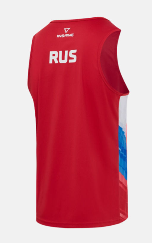 Майка боксерская INSANE RBF IN25-BF700-K, красный  фото 2