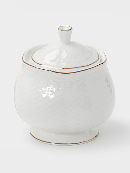 Сахарница WY Empire, 250 мл, фарфор, белый