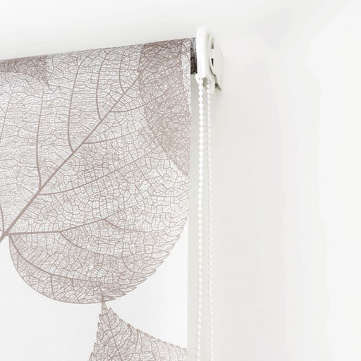 Штора рулонная Листья, 60200 см (с учётом креплений 3,5 см), цвет коричневый - Simaland фото 3