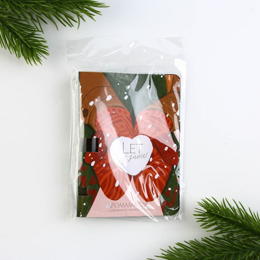 Эфирное масло новогоднее на открытке Let it snow, аромат свежести, 5 мл - Simaland фото 7