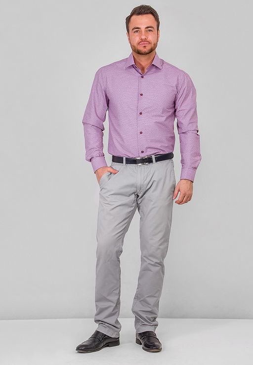 Сорочка мужская длинный рукав GREG 663/139/260/ZV/1  фото 5