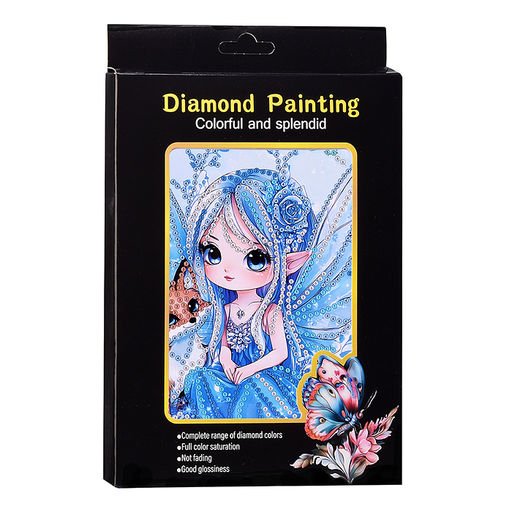 Мозаика алмазная "Лесная фея" 15*20см