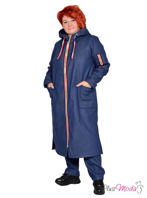 Пальто Модель №1771 размеры 44-84 - Plusmoda фото 23