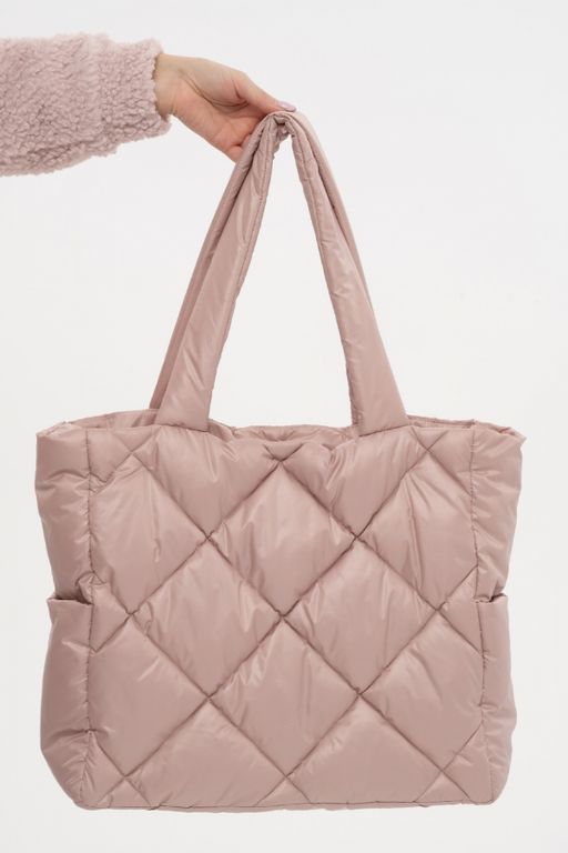 ВИДЕООБЗОР. Сумка из стеганой плащевой ткани на синтепухе - А+б коллекция фото 7