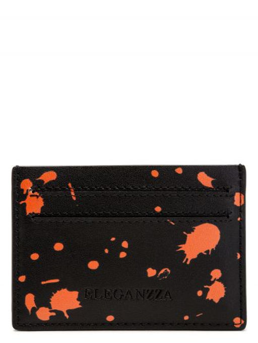 Карточница ZQ76-5379 black/orange