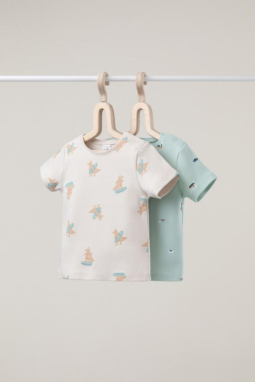 Crockid _ К 301156-2уп/серфинг,маленькие кораблики набор фуфайка (футболка) яс