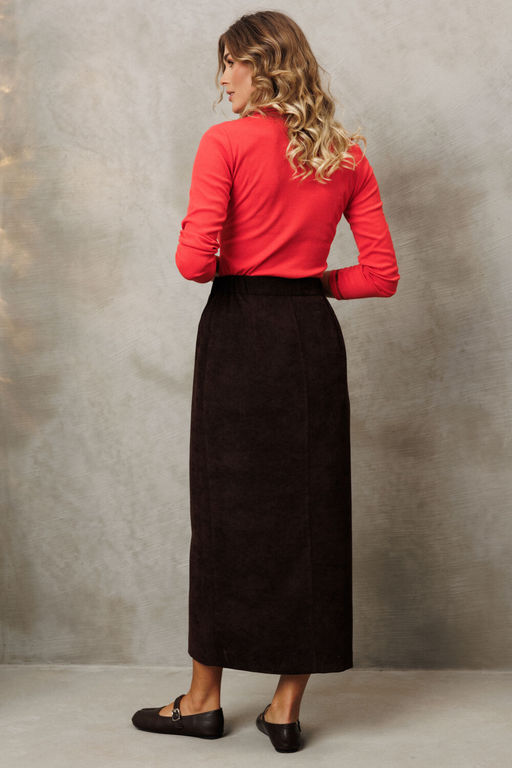 Костюм Gizart 5425 шоколадный, морковный фото 2